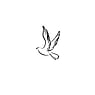 Fake Tattoo Color printed on paper Skin friendly adhesive Peace Dove Pigeon