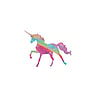 Fake-Tattoo Couleur imprime sur papier Adhsif bien tolr par la peau Licorne