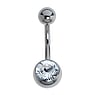 Titan Bauchpiercing Titan Kristall