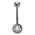 Titan Bauchpiercing Titan Premium Kristall