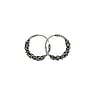 Tribal hoop earrings Silver 925 Tribal_pattern