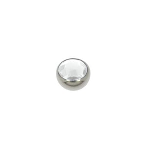 1.2mm Titan Piercing Titan Premium Kristall