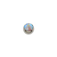 1.2mm Titane élément de piercing avec Cristal premium. Pas-de-vis:1,2mm. Diamètre:2,5mm. Poids:0,025g. brillant.