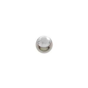 1.2mm Titane lment de piercing Titane Cristal premium