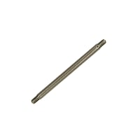 1.2mm Titanium piercing part Thread:1,2mm. Shiny.