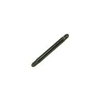 1.2mm Titan Piercingteil mit PVD Beschichtung (schwarz). Gewinde:1,2mm. Gewicht:0,057g.