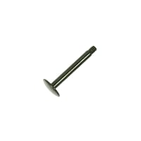 1.2mm Titane lment de piercing avec Revtement PVD noir. Pas-de-vis:1,2mm.