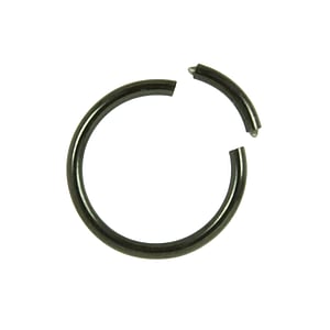 1.2mm Titanium piercing part Titanium Black PVD-coating