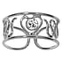 Stone toe ring Silver 925 Crystal Heart Love Wave