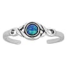 Stone toe ring Silver 925 Opal