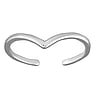 Bague de doigt de pied Argent 925