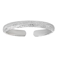 Toering out of Silver 925. Width:2,5mm. Bendable for adjustment and for wearing. Rounded.