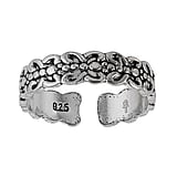 Bague de doigt de pied Argent 925 Papillon