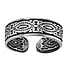 Bague de doigt de pied Argent 925 Dessin_tribal Motif_tribal