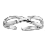 Bague de doigt de pied Argent 925 ternel Dragonne Infini