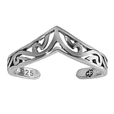 Anillo de pie Plata 925 Dibujo_Tribal Diseo_Tribal