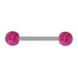 Tongue piercing Surgical Steel 316L Acrylic glass