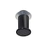 Plug de titanio Titanio Revestimiento PVD (negro) PVC