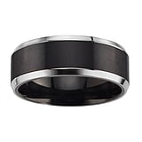 Anillo Titan Titanio Revestimiento PVD (negro)