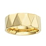 Titan Ring Titanium PVD-coating (gold color) Triangle
