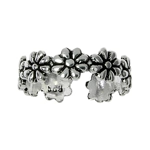 Midi Ring Silber 925 Blume