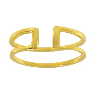 Midi Ring Silver 925 Gold-plated