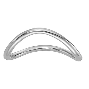 Midi Ring Silver 925 Wave