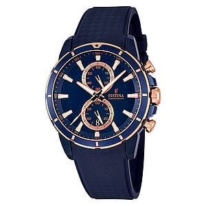 Festina  Acero fino Cristal mineral Silicona