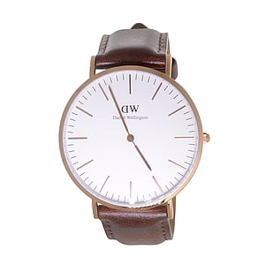 Daniel Wellington  Stainless Steel Mineral glass Leather