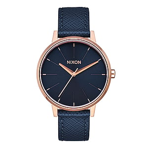 NIXON  Stainless Steel Mineral glass Leather