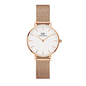 Daniel Wellington  Acier inoxydable Verre minral avec coupe toile