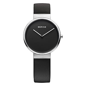 BERING  Stainless Steel Sapphire glass Leather