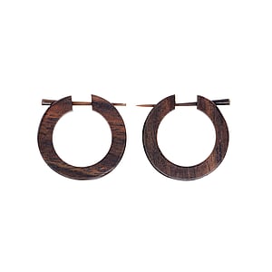 Organic earrings Sono wood