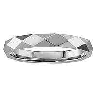 Tungsten Ring Width:3mm. Shiny.