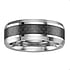 Anillo de tungsteno Tungsteno  carbon fibre  Esmalte