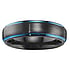 Tungsten Ring Tungsten  Black PVD-coating