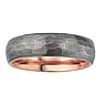 Bague en tungstne Tungstne Revtement PVD (couleur or)