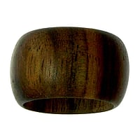 Anillo de madera Ancho:14mm. Simple. Redondeado/a.