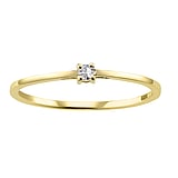 Echtgold Ring Gold 14K Labor Diamant