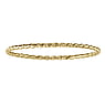 Gold ring 14K gold Eternal Loop Eternity Wave