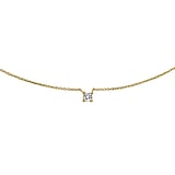 Echt gouden Ketting Goud 14K Laboratorium diamant