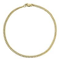 Bracelet en or vritable Coupe transversale :2,1mm. brillant. plat.