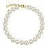 Genuine gold bracelet 14K gold Akoya pearl