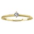 Echtgold Ring Gold 14K Labor Diamant