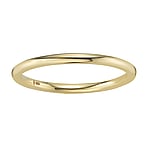 Echtgold Ring Breite:2mm. Glänzend.