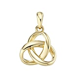 Genuine gold necklace 14K gold Eternal Loop Eternity
