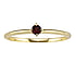 Echtgold Ring Gold 14K Granat