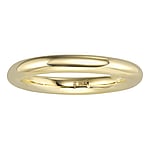 Echtgold Ring Breite:3mm. Glnzend.