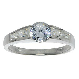 Bague argent Argent 925 Cristal