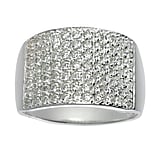 Silver ring Silver 925 zirconia